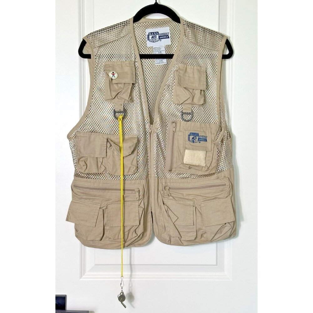 Men's Khaki Outdoor Utility Vest